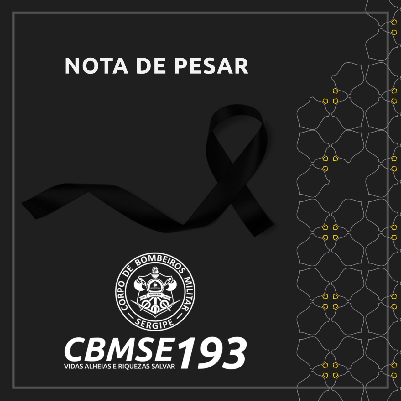 Nota de pesar: major Jonas Bezerra Costa