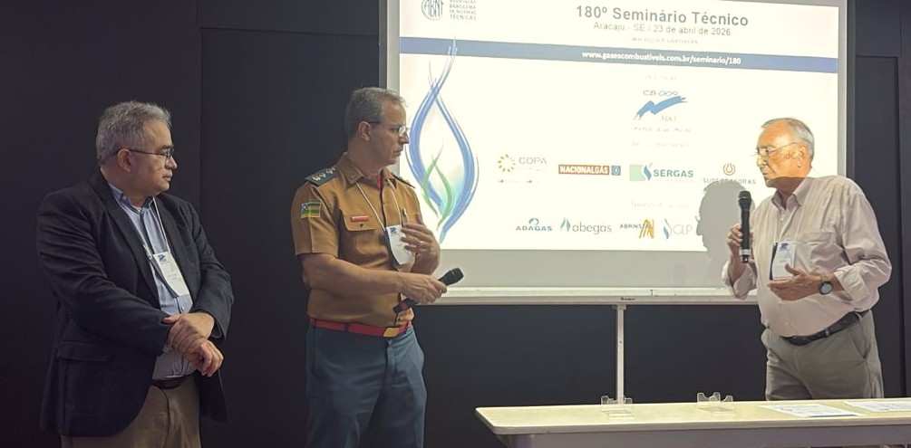 CBMSE participa do 180º Seminário Técnico sobre Gases Combustíveis